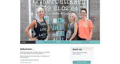 Desktop Screenshot of frisorbutikken.dk